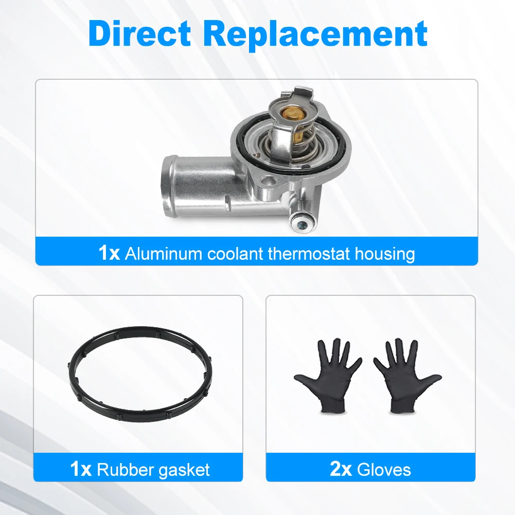 مبيت منظم حرارة مبرد المحرك من الألومنيوم لشاحن دودج تشالينجر وكرايسلر 300 2011-2022 5184977 أ 5184977 إعلان 902-3035