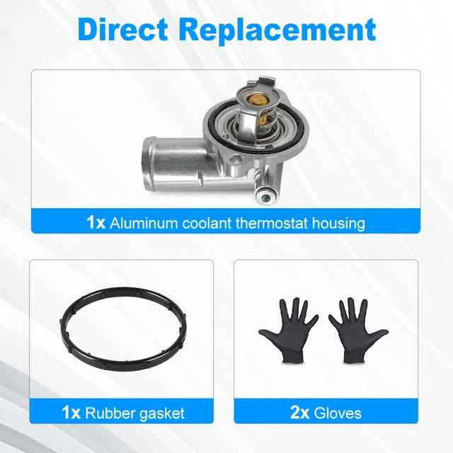 مبيت منظم حرارة مبرد المحرك من الألومنيوم لشاحن دودج تشالينجر وكرايسلر 300 2011-2022 5184977 أ 5184977 إعلان 902-3035
