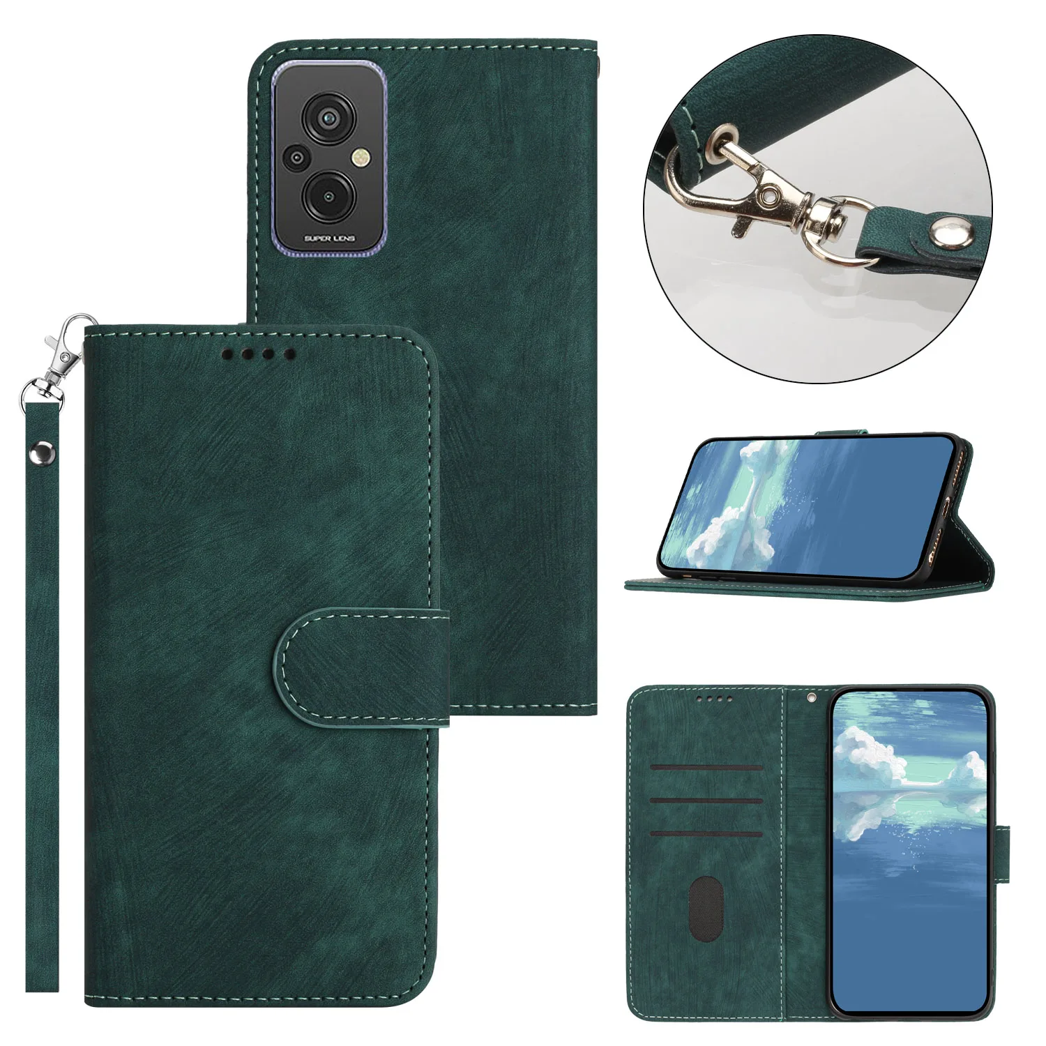 

Wallet PU Leather Cases For Samsung S24 S23 FE A15 A25 A05 A05s A14 A34 A54 A24 Ultra Plus 5G Phone Case Case 10pcs
