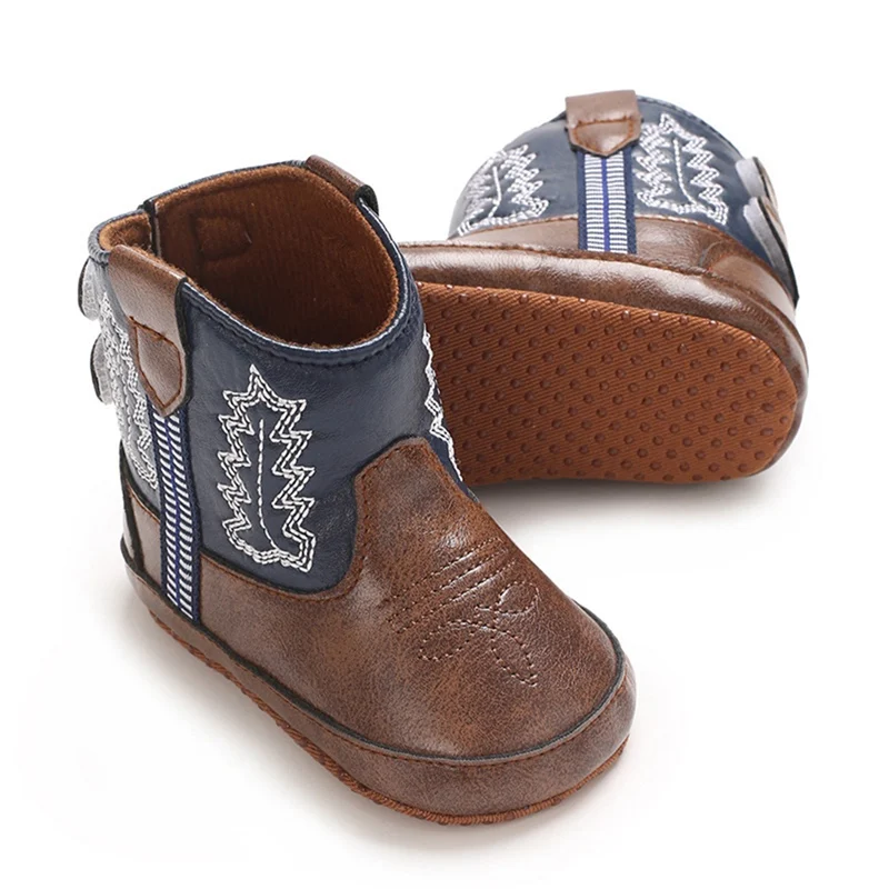 Baby Western Denim Boots 4
