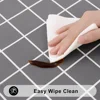 Kitinjoy Rectangle Table Cloth Waterproof Vinyl Tablecloth with Flannel Plastic Plaid Table Cover Dining Picnic Indoor Outdoor 3