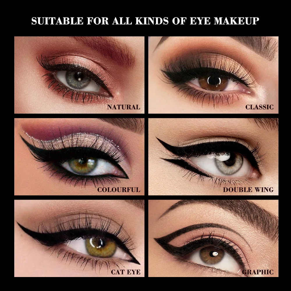 Eyeliner Pen Does Not Blend Easily Smooth Quick-drying Beginner Novice Makeup