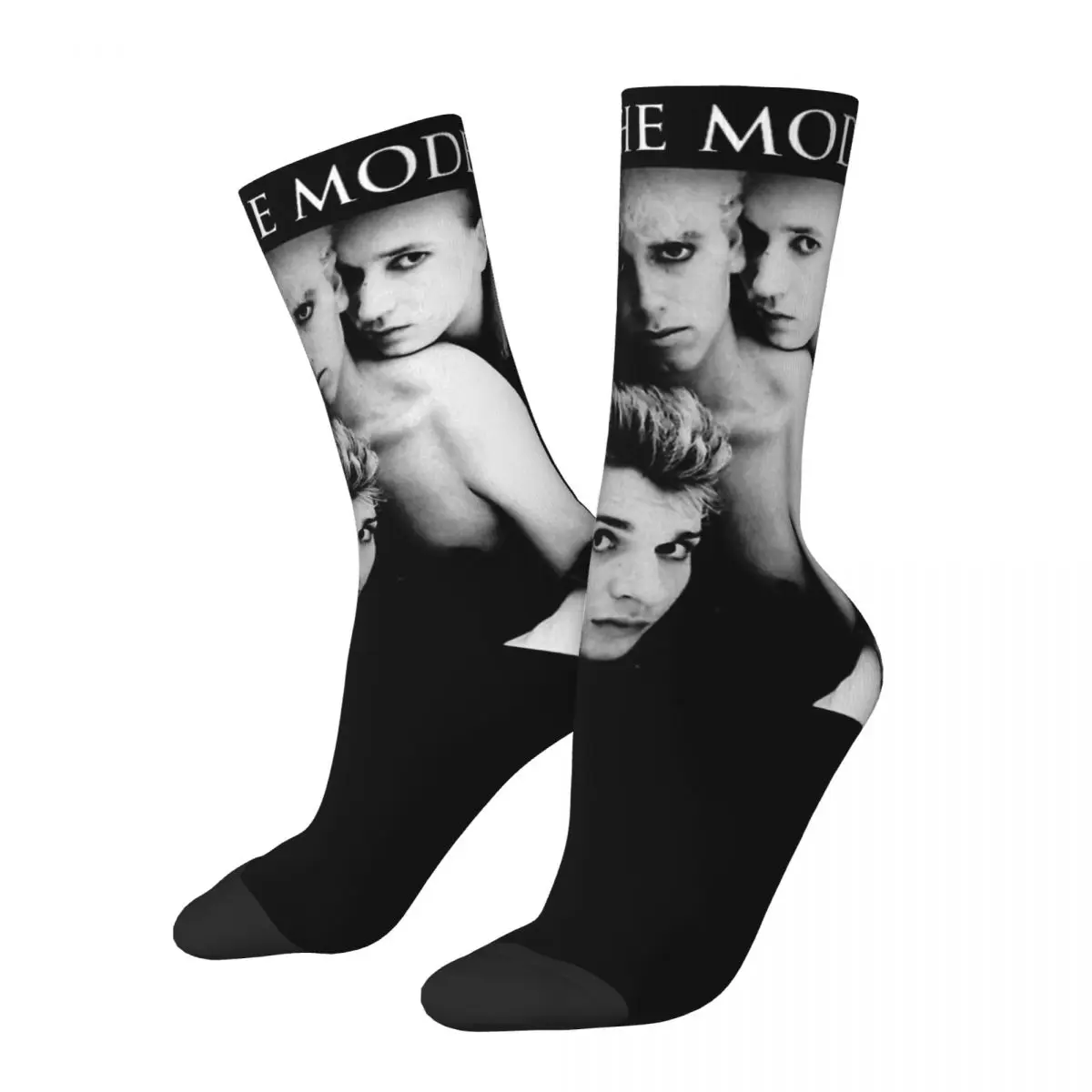 

Depeche Cool Mode Photo Men Women Socks Cycling Novelty Spring Summer Autumn Winter Stockings Gift