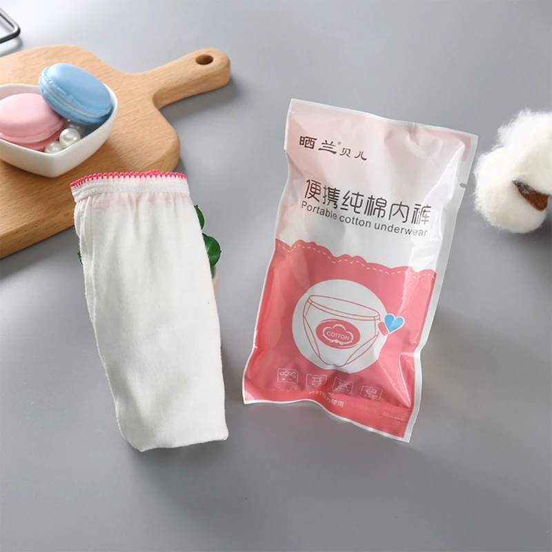 7PCS/Set Disposable Underwear Maternal Pregnant Women Postpartum Waiting  Month Supplies Female Large Size Cotton Underwear - AliExpress