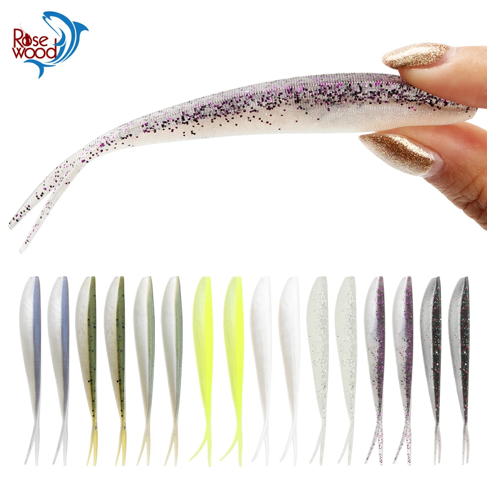 Leurres souples de pêche, leurres souples en plastique, appâts souples, leurres