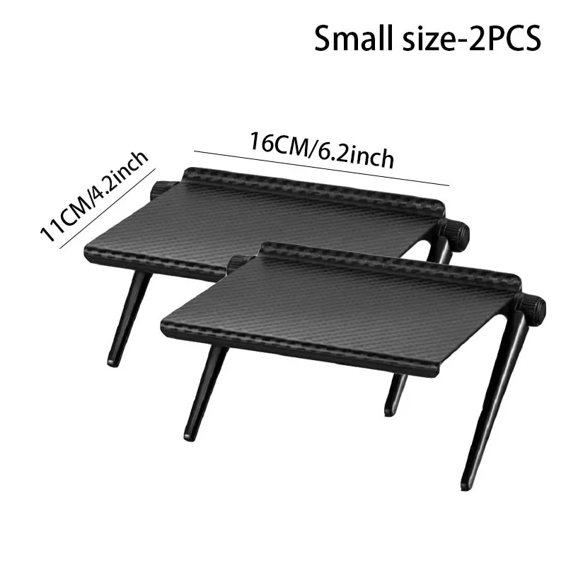 Adjustable TV Screen Top Shelf Computer Monitor Desktop Storage Rack TV Media
