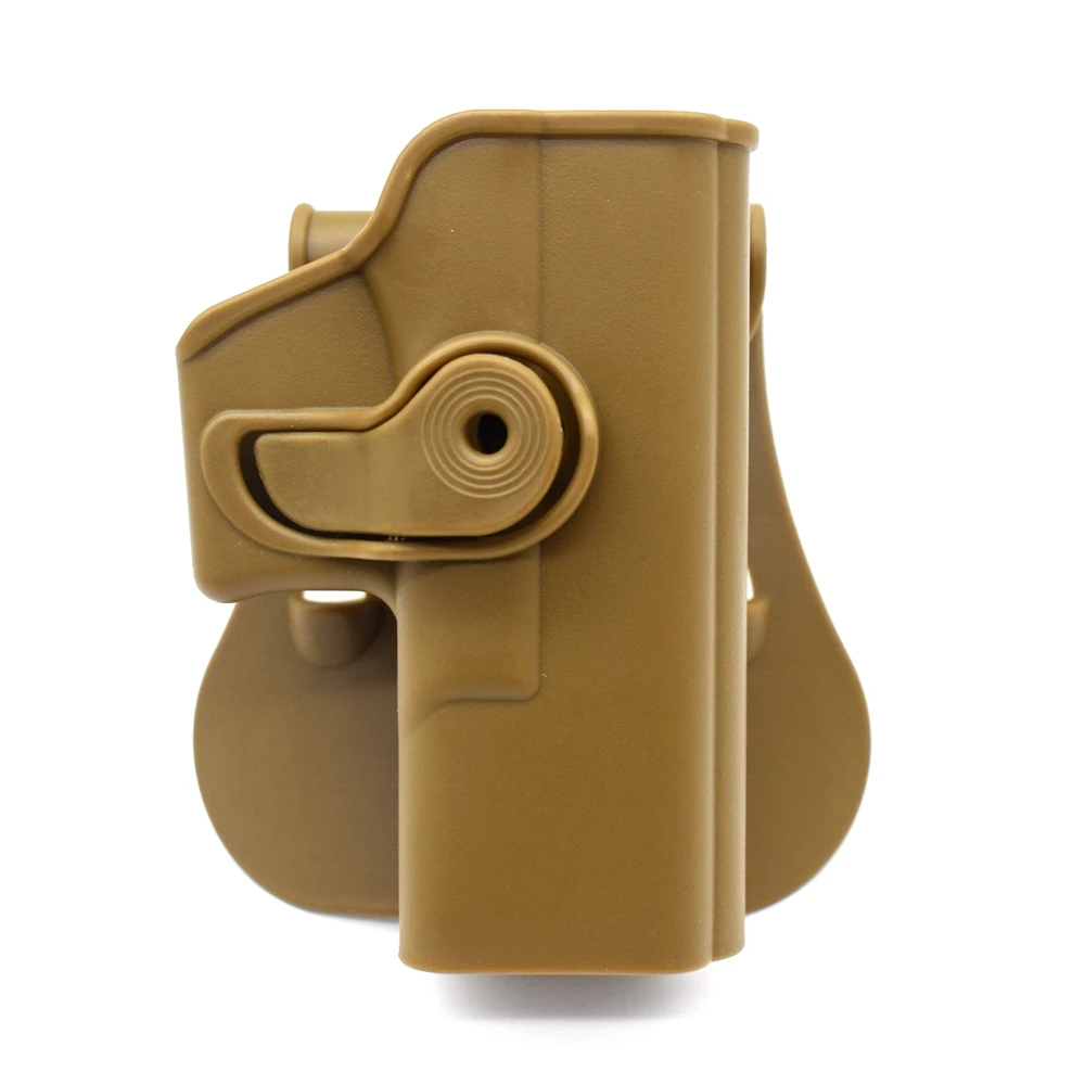Tactical Defense Retention Gun Holster with Double Magazine Pouch