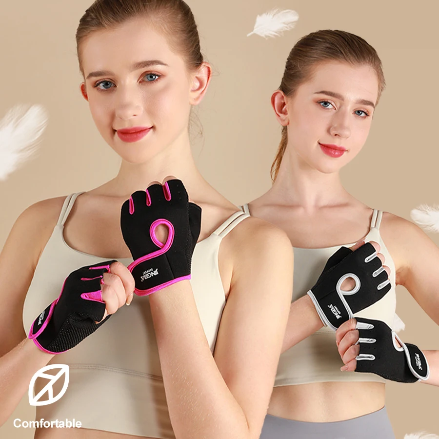 Gym Gloves Fitness Weight Lifting Gloves Body Building Training Sports Exercise Cycling Sport Workout Glove for Men Women 5