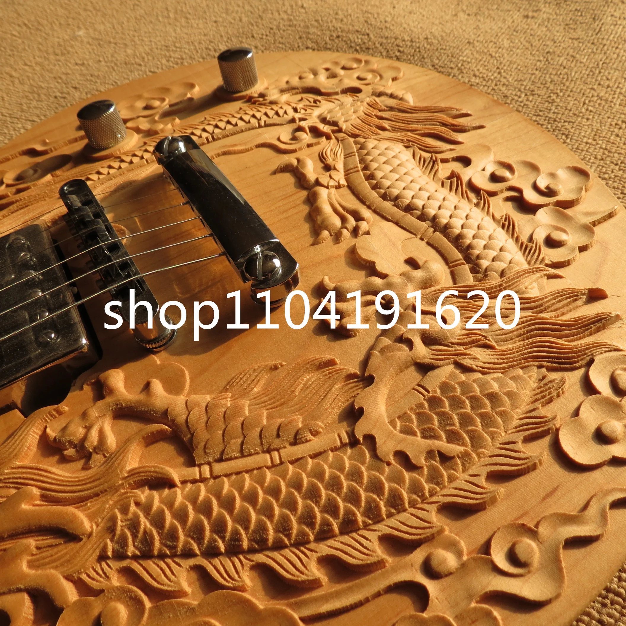 Электрогитара Oriental Dragon Carving Patterns | AliExpress