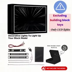 Decorative LED Lighting Kit for DIY Game Boy Lamp - LEGO - Inspired Edition (Only LED Light)
