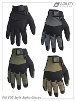 Pig FDT style gloves for outdoor camping riding Breathable lightweight non-slip touch screen 1