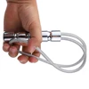 stainless steel Horsewhip,Deluxe Riding Crop stainless steel Paddle，Punk HorseWhip 1