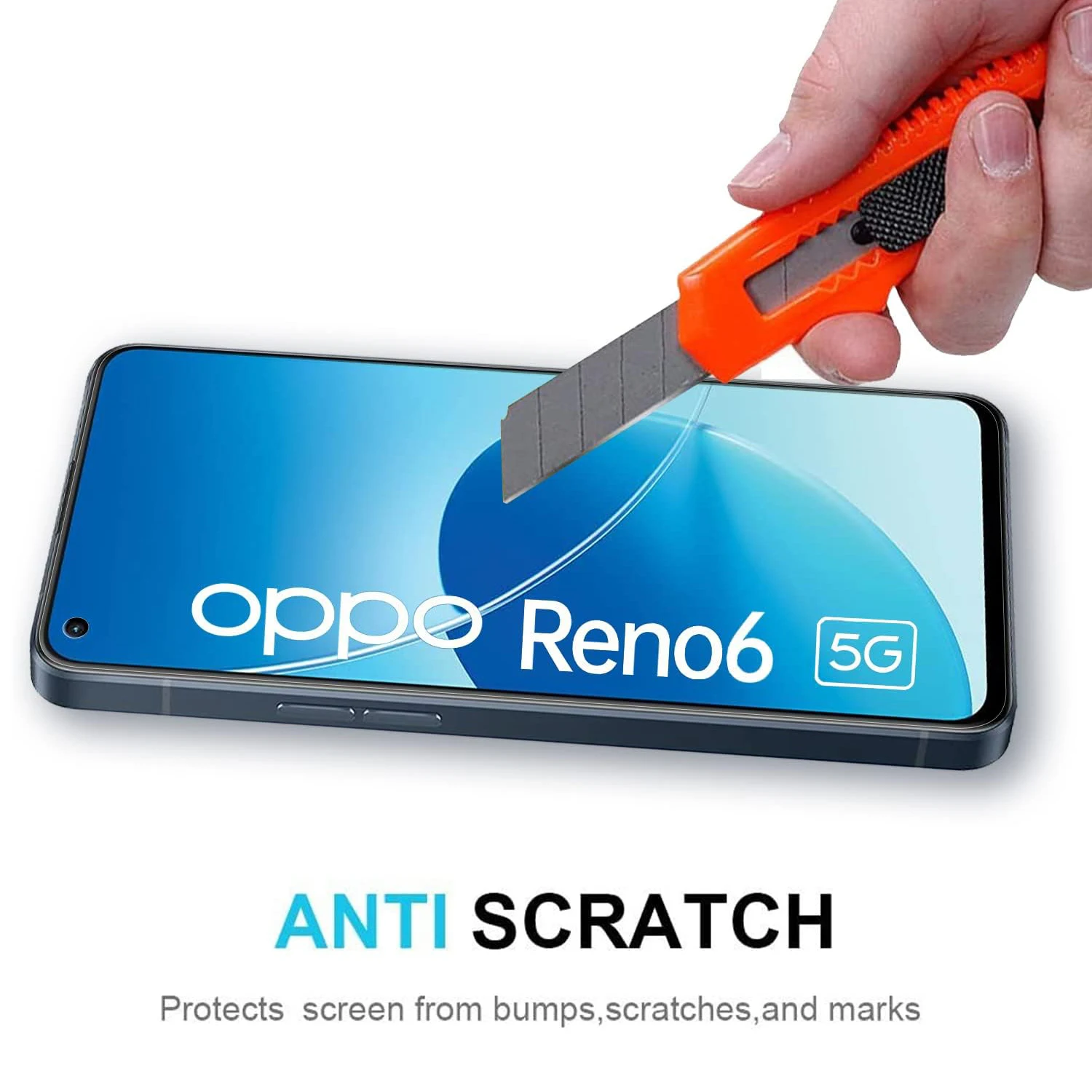 Lot De 2 Films Protecteurs Verre Trempé 3D Pour OPPO Reno 6 Pro 5G - 9H Dureté, Anti-Rayures, Installation Facile