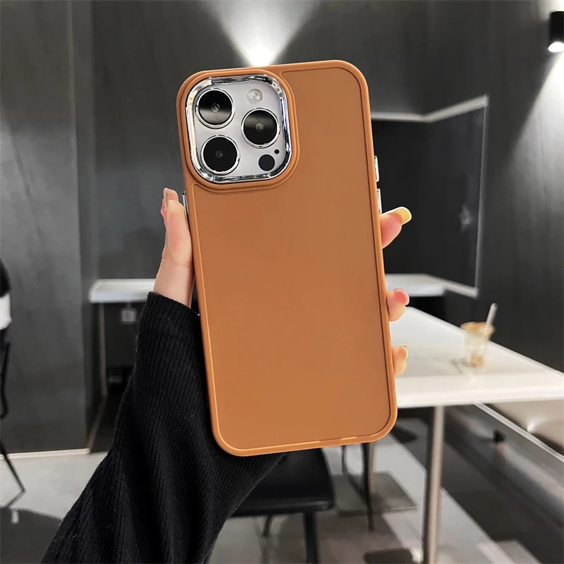 Coque de téléphone en silicone souple pour iPhone 11 12 13 14 15 Pro Plus X Xs Max XR antichoc_voghion.com