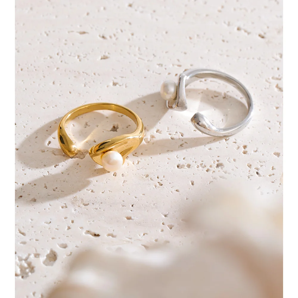 Yhpup Stainless Steel Adjustable Ring