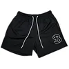 Men Casual pants gym shorts quick drying mesh Breathable shorts Men's running training short pants men outdoors sports pants 6