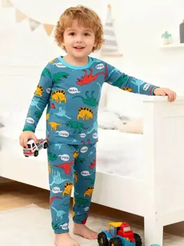 Kids Dinosaur Pajamas 8