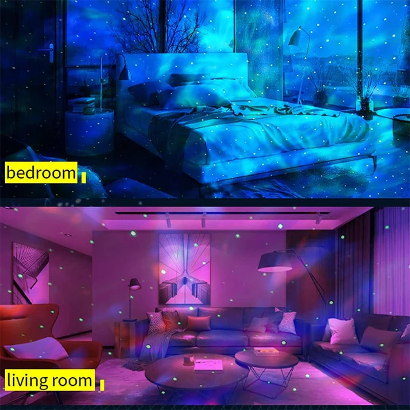 Crack Dinosaur Egg Bluetooth Starry Sky Projection Light Indoor Water Ripple Laser Portable Light Speaker Atmosphere Nightlight