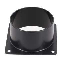 5/100/120mm Wall Flange Connector For ABS Flange Connector Ventilation Pipe Air Ducting Connection Replaceable Home Accessories