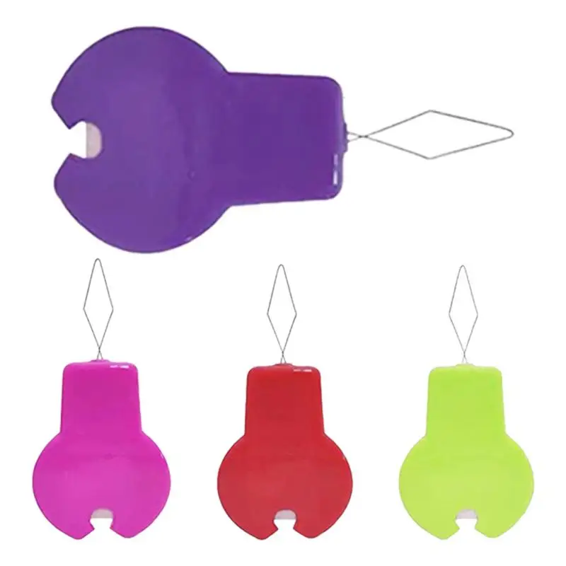 Strumento Di Inserimento Delle Cucitrici Per Infilatori Di Aghi Per Cucire Per Macchina Da Cucire Anello In Filo Di Plastica Per Aghi Aghi Strumenti P