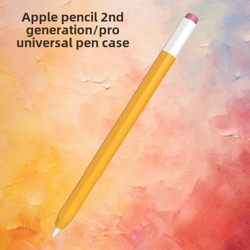 Soft Silicone Protective Case for Apple Pencil - Portable Stylus Cover