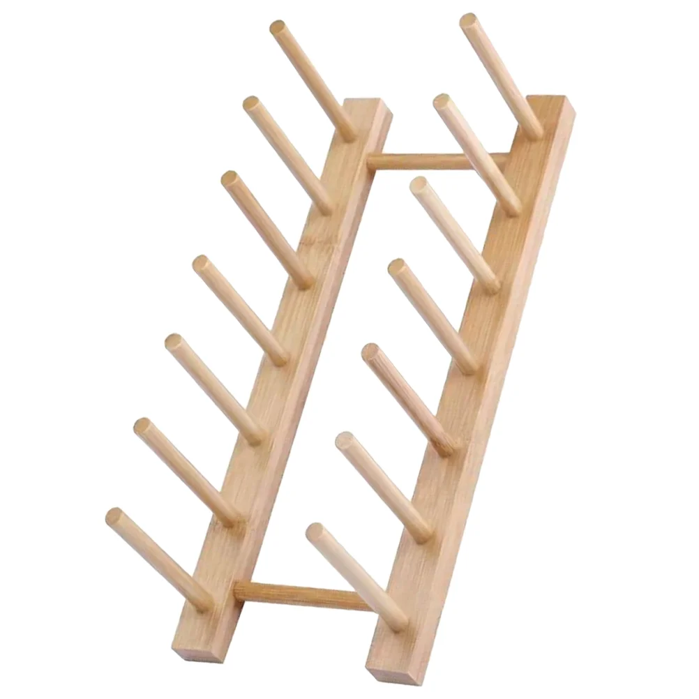 

Spool Stand Thread Rack Organizer Holding Bracket Knitting Tool Desktop Holder Embroidery Wood Solid Sewing