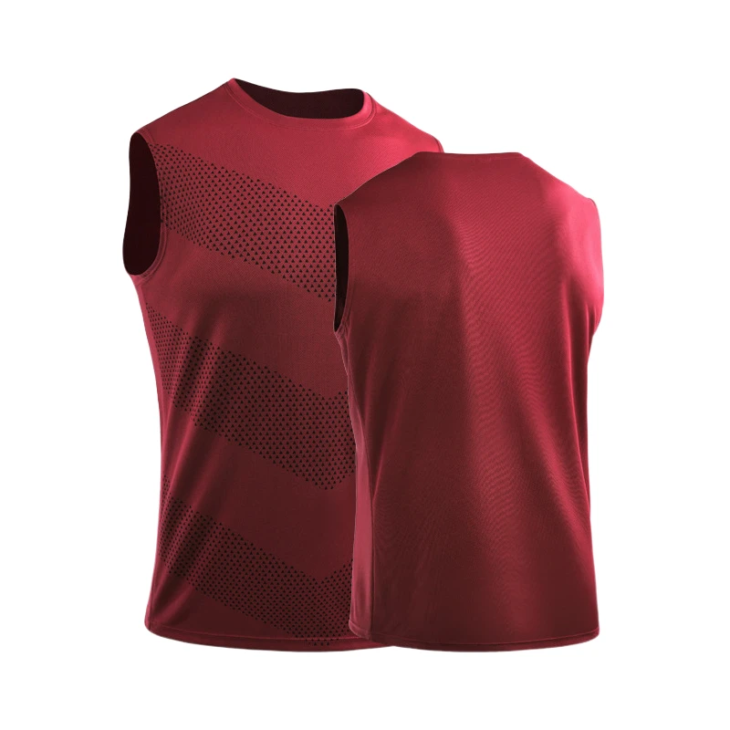 1 Piece Men's Sports Sleeveless Tank Top Quick Dry Shoulder Printed Basketball Running Marathon Fitness Clothing men undershirt,compression t shirt,short sleeve undershirt,quick dry t shirt,sports sleeveless vest,cotton sleeveless t shirt,camping lights,men wrestling singlet