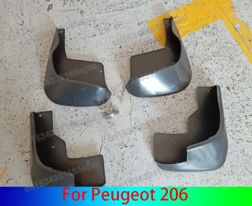 

4 шт., Автомобильные Брызговики для Peugeot 206 1998-2012