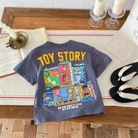 Cotton Mickey Pattern Children's Clothing T-Shirt Summer Printing Cartoon Fashion Short Sleeve Boys Popular Children's T-Shirt 1