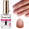 Tinovo Uno Clear Nail Hardener Maintenance Plus Normal Nail Strengthener Long Wear Shine Regular Lacquer Finish for Damaged Nail 1