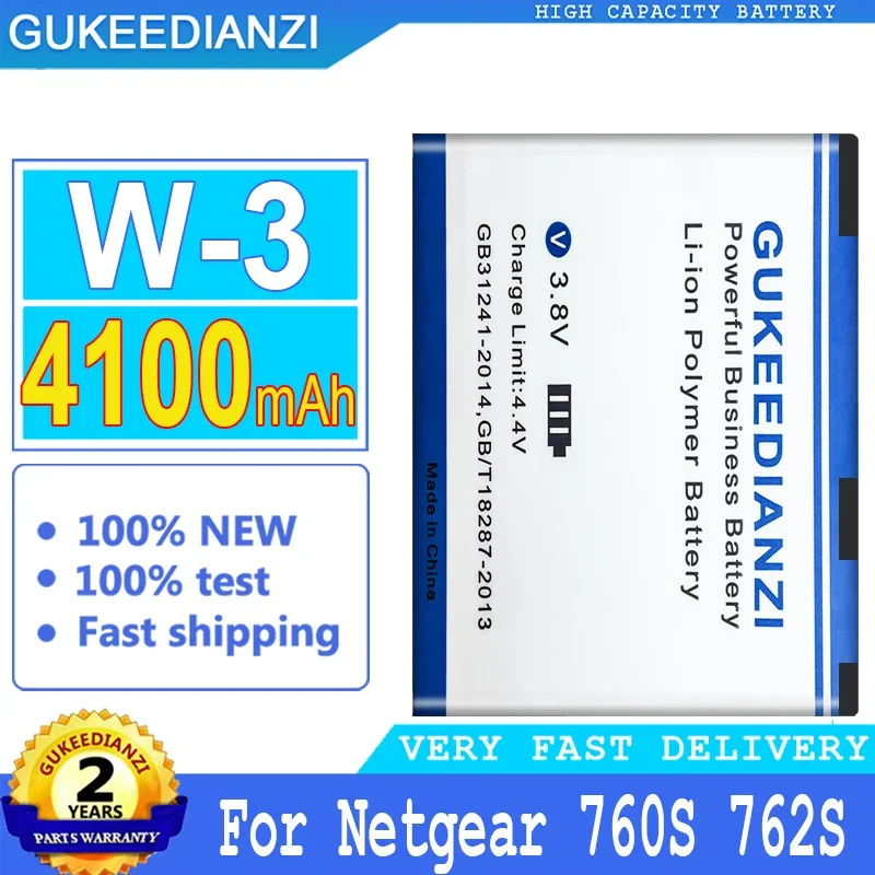 

Replacement W-3 4100mAh Mobile Phone Battery For Netgear Sierra 760S 762S 763S 785S Smartphones Batteries