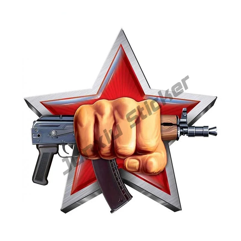 

Russia Special Forces Cool Car Sticker Bumper Truck Yacht Skateboard Laptop Decoration Waterproof Car Styling Graphics KK13x13cm