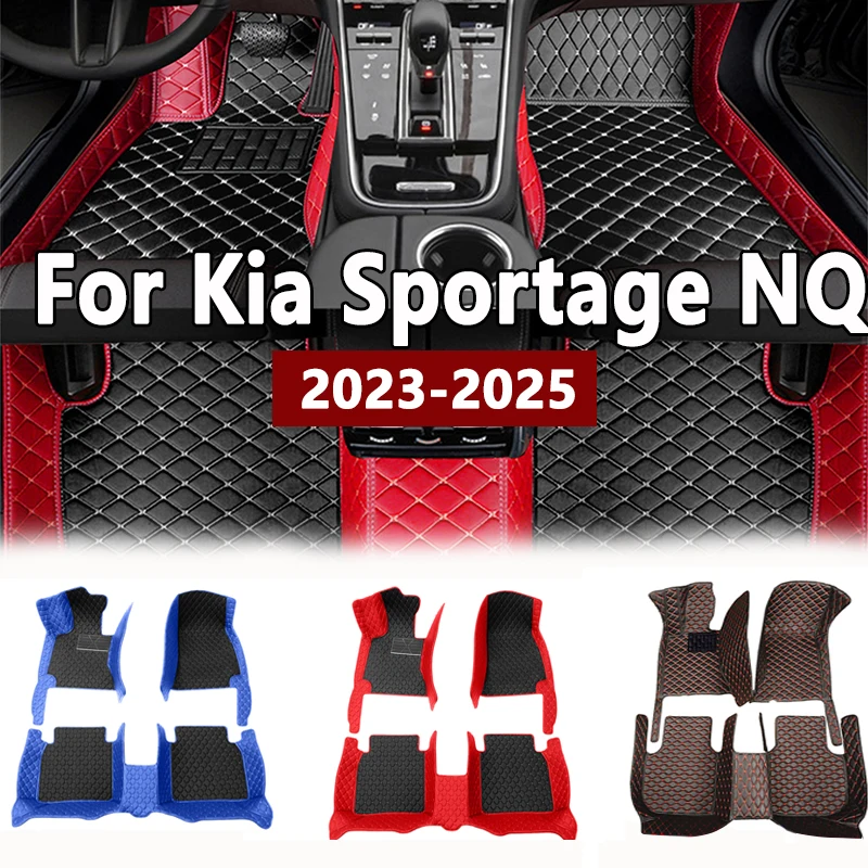 

Автомобильные коврики для Kia Sportage NQ5 2023 2024 2025 7eat, грязеотталкивающие автомобильные напольные коврики, автомобильные аксессуары