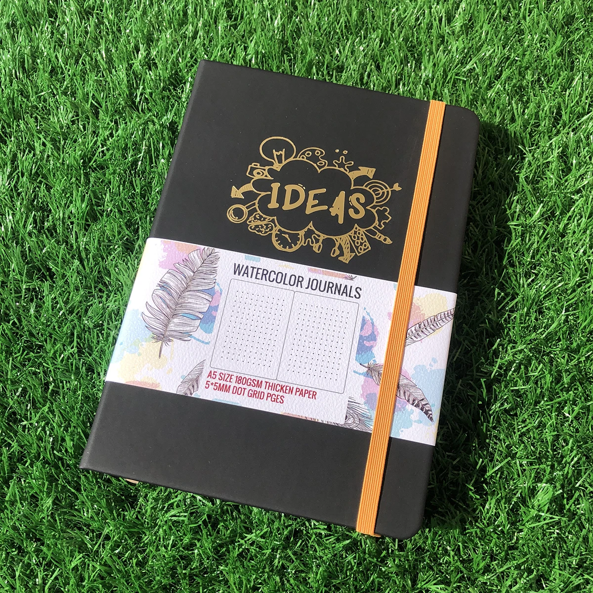 Carnet De Notes À Couverture Rigide En Cuir Pu Bujo, Journal Pointillé,  Papier Bambou, Vin Rouge, Grue, Point, 180 G/m² - Portable - AliExpress