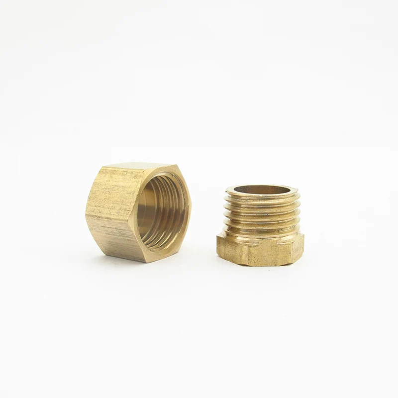 

1/8" 1/4" 3/8" 1/2" 3/4" 1" BSP Male Female Thread Hex Head Brass End Cap Plug Pipe Fitting Coupler Connector Adapter