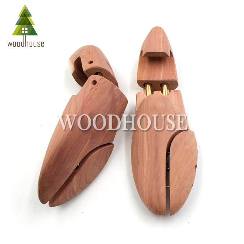 Shoe Tree Men's and Women's Twin Tube Adjustable Red Cedar