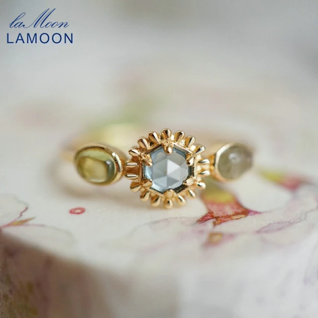 Silver Labradorite Gemstone Ring – Yifat Bareket Jewelry Designs