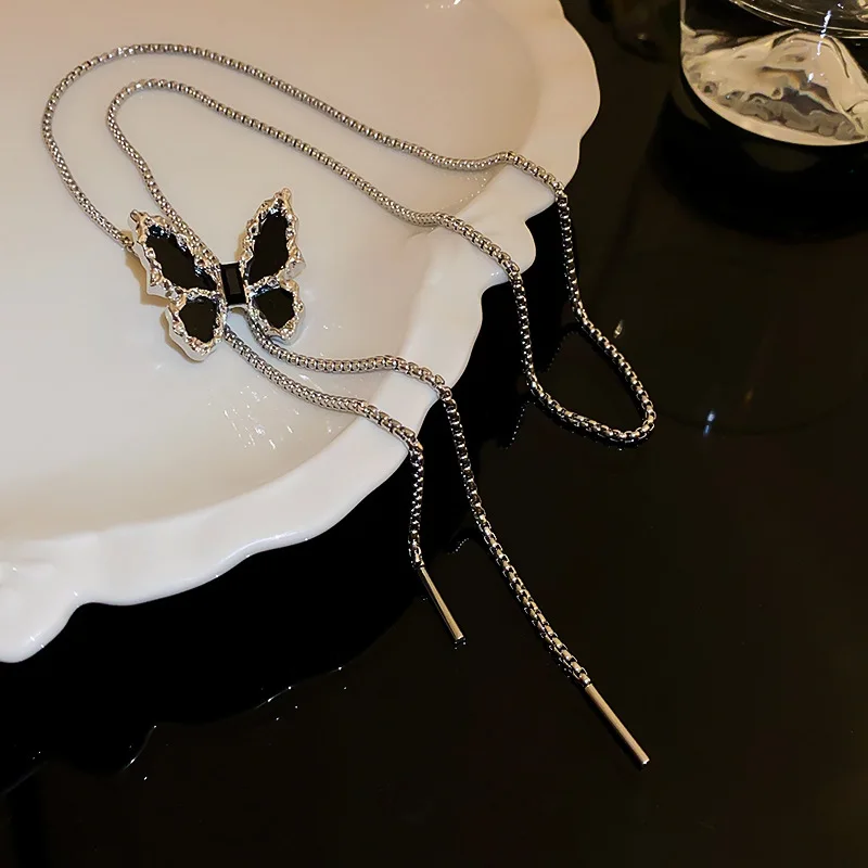 ネックレス・ペンダント FANTASTIC PLANET black butterfly necklace FANTASTIC PLANET black butterfly necklace (FANTASTIC PLANET