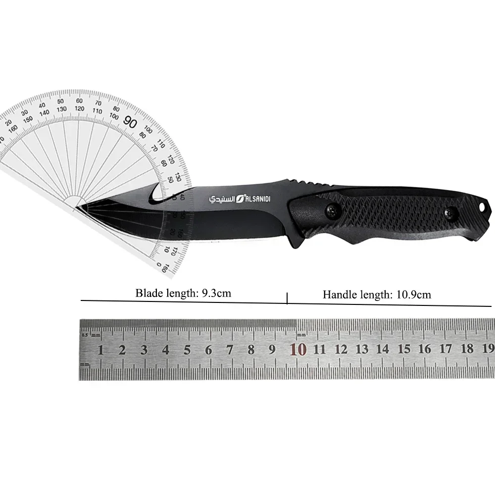 High hardness outdoor straight knife 6