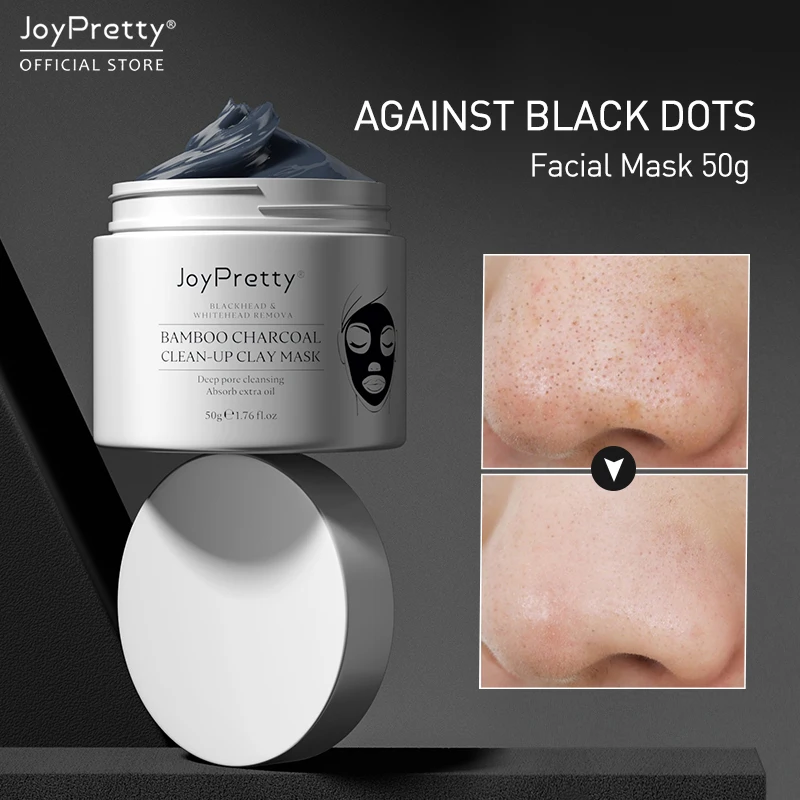 Глиняная маска для лица Уход за кожей удаление черных точек против Очищение