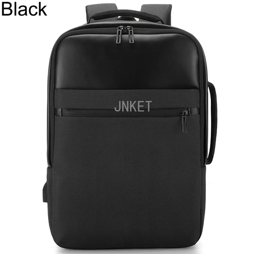Men Fashion Oxford Backpacks Travel Pack Laptop Pack USB Charging Backpack Large Capacity Business Backpacks