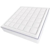 Mattress Topper Premium Memory Foam Fiber Fill King Size 4 in Thickness 1