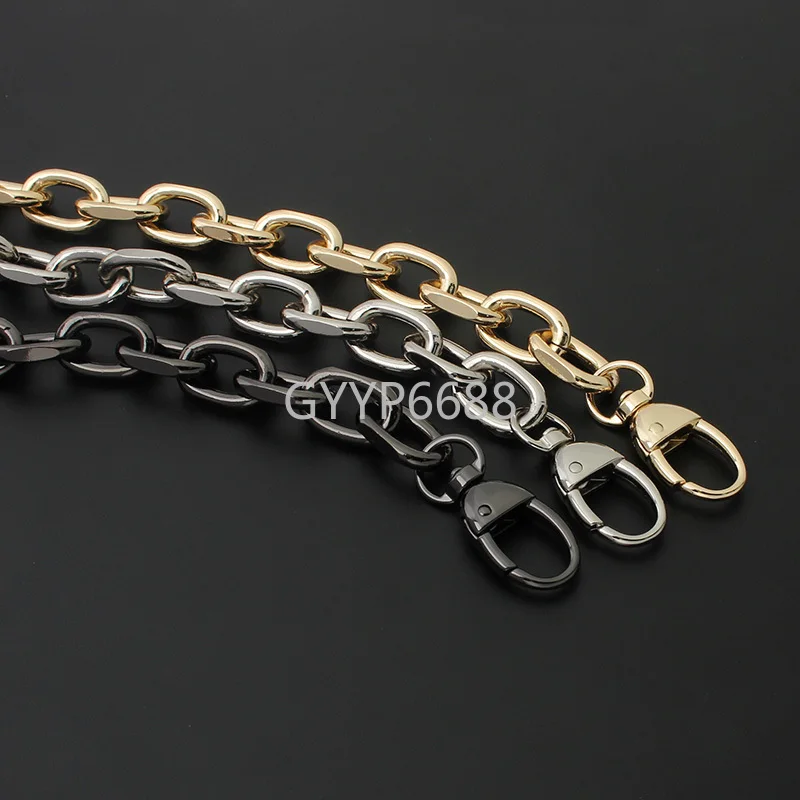 45-60-100-110-120cm length 16mm wide 3 colors aluminum meterial chains new products for purse and diy handbags bag chain strap