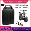 Air fast transportation New Full Capacity Power 18650 Lithium Battery 48V20ah-100ah Lithium Battery Pack Suitable for 250-2000W 2