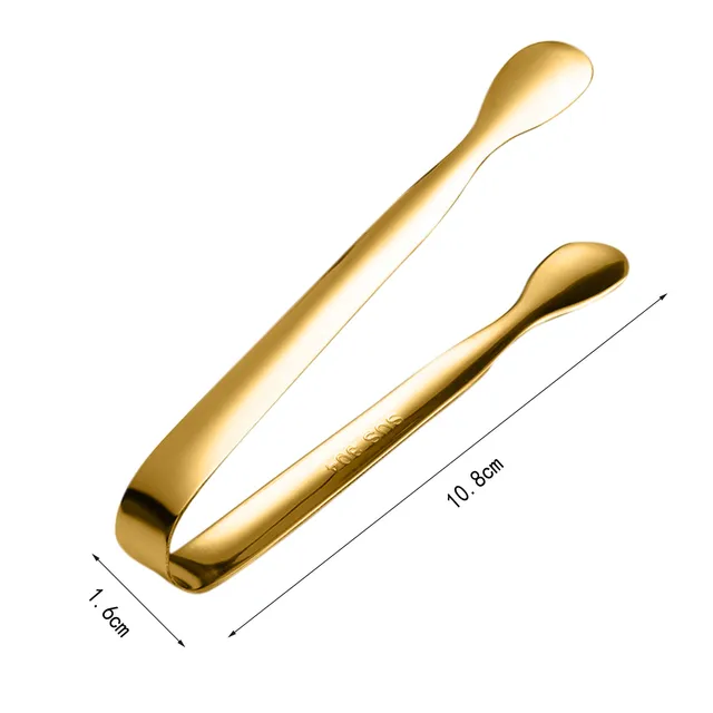 Mini Jégfogók Rozsdamentes Acél 304 Multifunkcionális Kenyér Grillezés Clip Barbecue Klip Kocka Cukor Szerszám Bár Konyhai Edények - Image 6