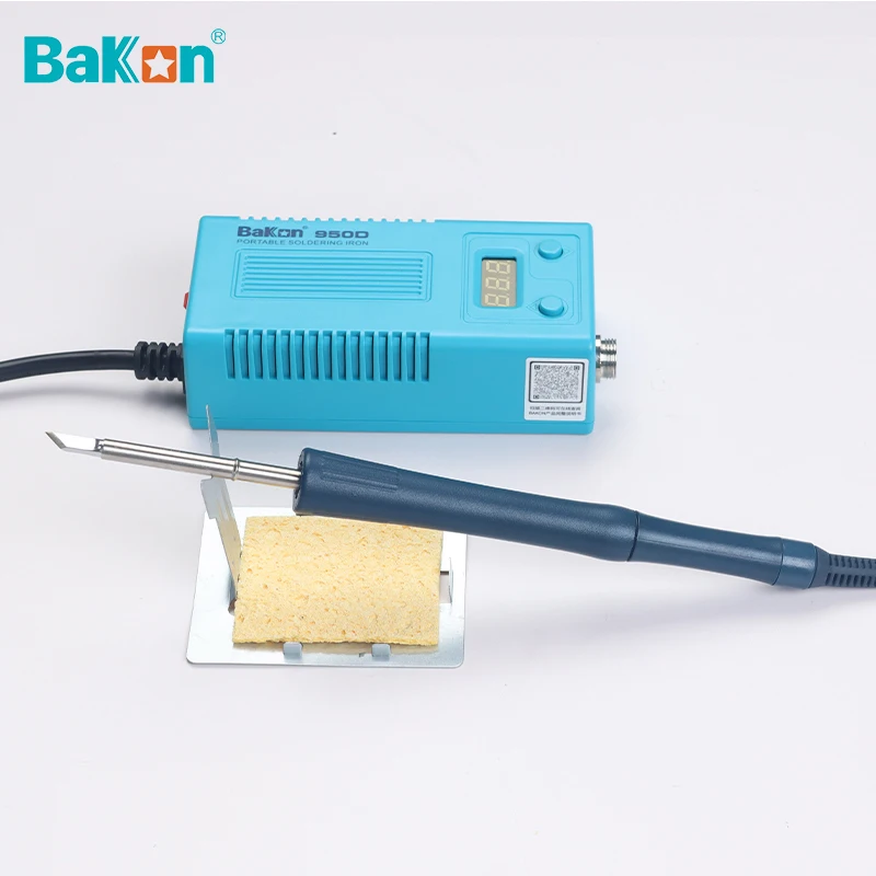 Bakon Portable Soldereing Station T12 C210 Digital Solder Welding Station IDY Mobile Phone Repair Tools Kits BK950C BK950D soldering tool soldering station welding tool