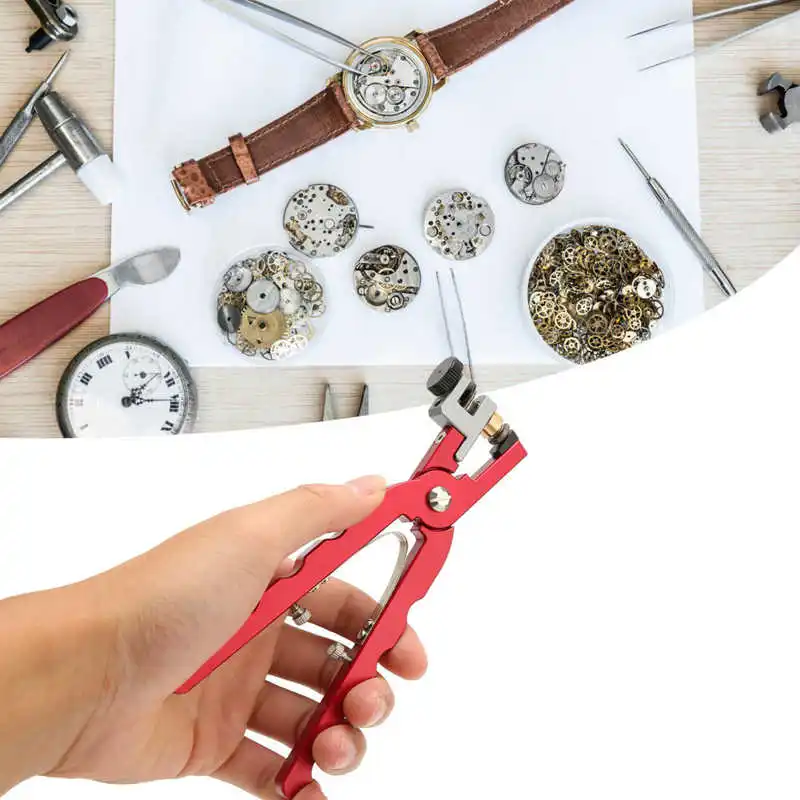 Watch Belt Hole Puncher Lightweight Portable Effort Saving Spring Steel