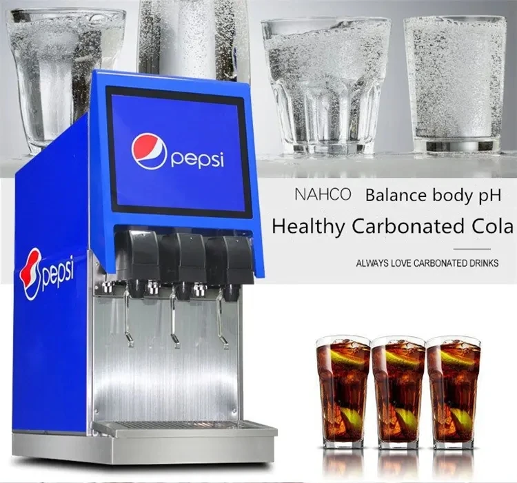 Commercial CO2 Soda Drink Cola Maker Machine / Cold Soft Drink Beverage Post Mix Dispenser 3