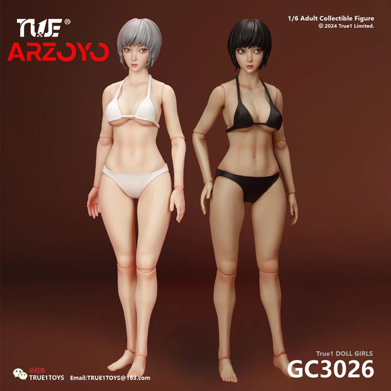

True1Toys GC3026 1/6, белая бриллиант, тело из пшеницы, подвижная голова, полный комплект, 12 дюймов, женщина-солдат, подвижная экшн-фигурка, кукла