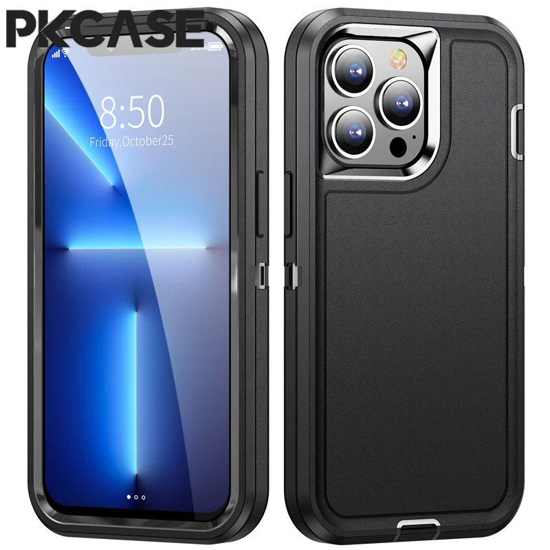 PKCASE Triple-Protection Shockproof Armor Case